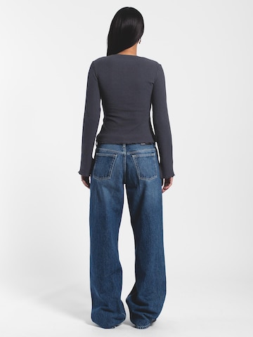Dr. Denim Top 'Erica' in Grijs