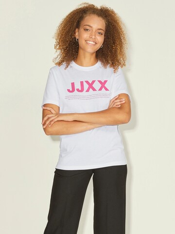 JJXX Μπλουζάκι 'Anna' σε λευκό: μπροστά