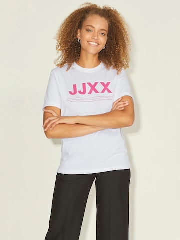 JJXX T-shirt 'Anna' i vit: framsida