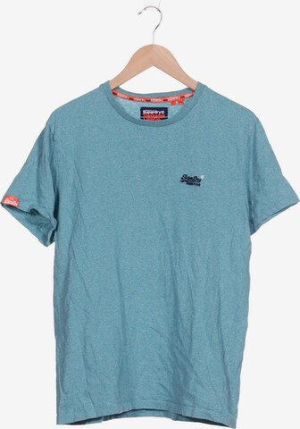 Superdry Shirt in XXL in Green: front