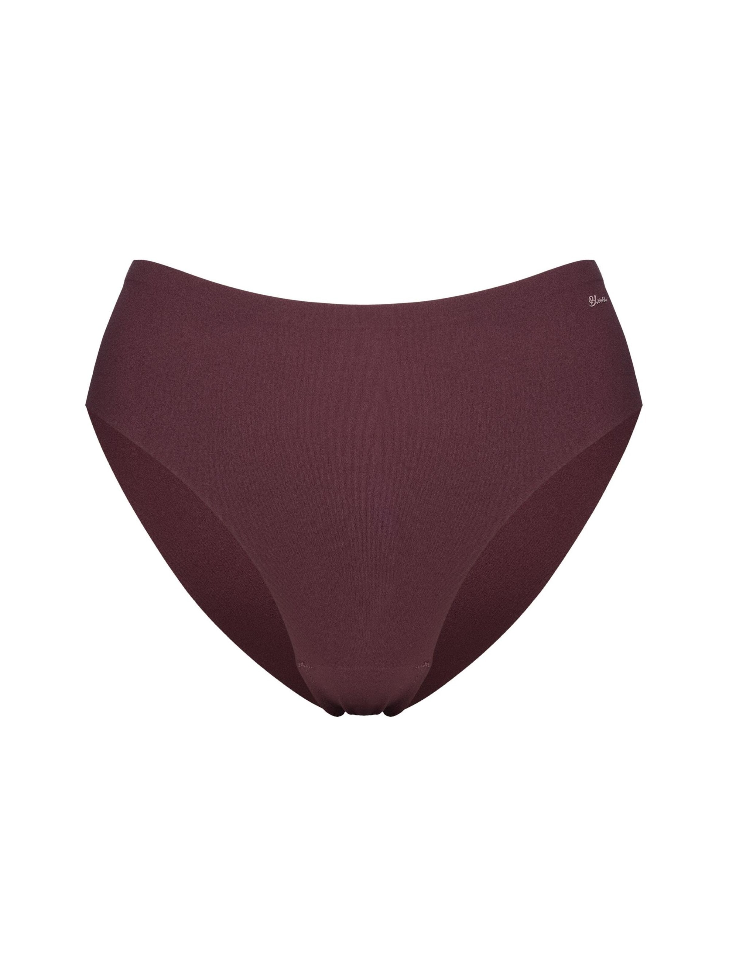 ESOTIQ - Panti 'Slip Nude, nahtlos, mittlere Leibhöhe' en marrón