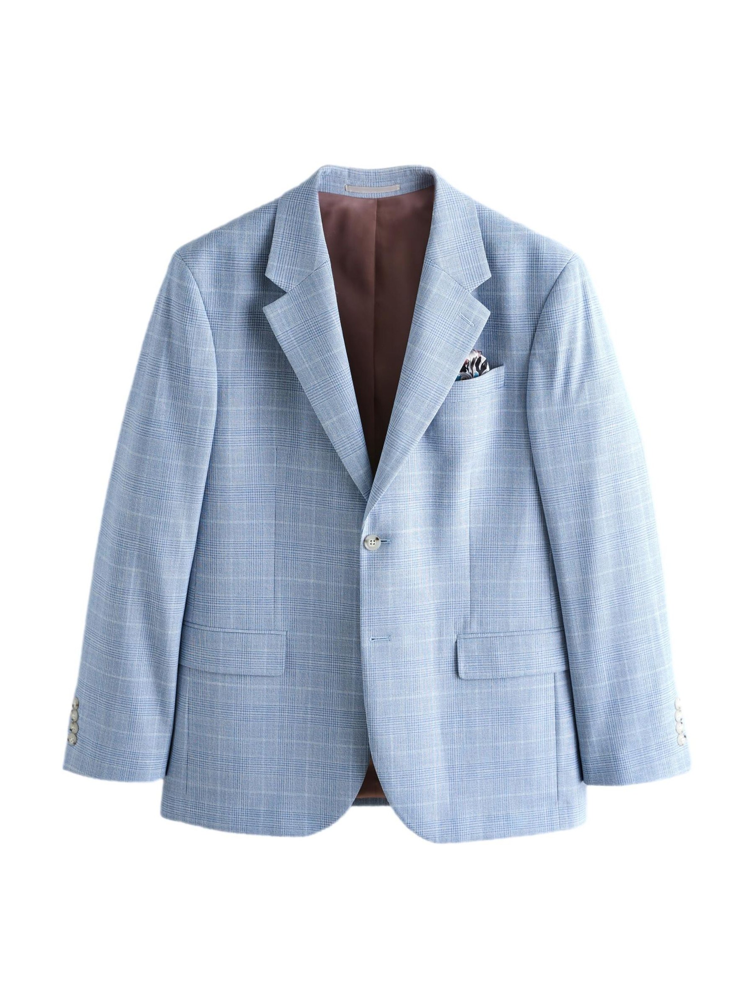 Next Regular fit Blazer in Blue: front