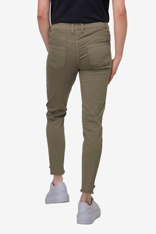 LAURASØN Regular Jeans 'Julia' in Groen