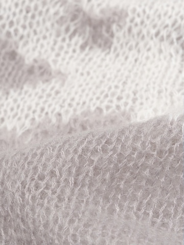 ENRAGE - Jersey talla grande 'LOOSE KNIT' en gris