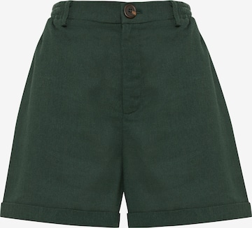 Pantaloni 'CHARLIE' de la Calli pe verde: față
