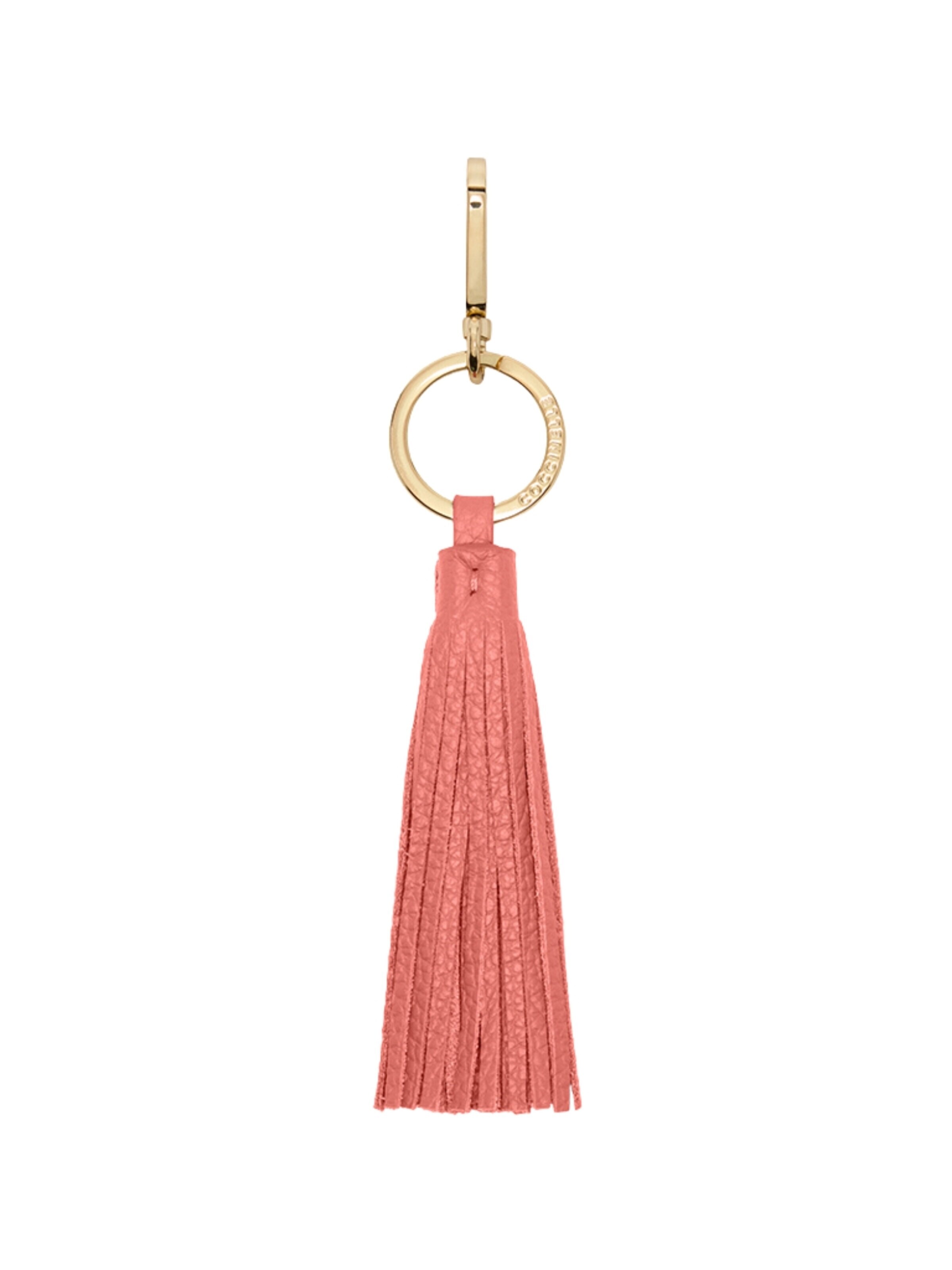 Coccinelle Sleutelhanger 'Tassel' in Roze: voorkant