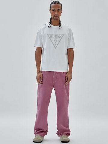 GUESS Loose fit Pants in Pink