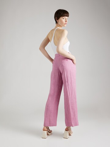 Loosefit Pantalon à plis Weekend Max Mara en violet