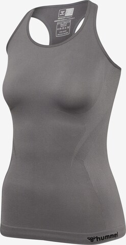 Hummel Функционална тениска 'Tif' в сиво