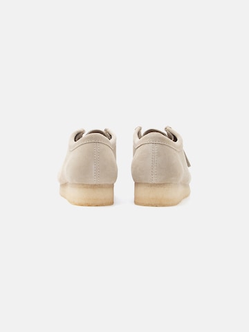 Clarks Originals - Mocassins 'Wallabee' em bege