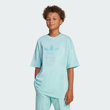 ADIDAS ORIGINALS Футболка 'Trefoil' в Зеленый: спереди