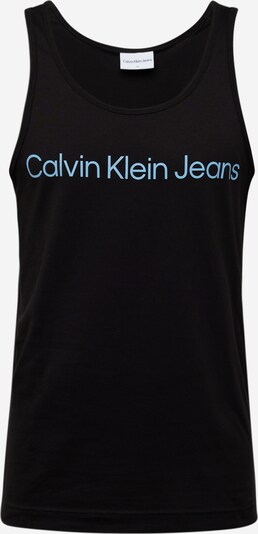 Calvin Klein Jeans Majica 'INSTITUTIONAL' | svetlo modra / črna barva, Prikaz izdelka