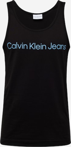 Calvin Klein JeansMajica 'INSTITUTIONAL' - crna boja: prednji dio