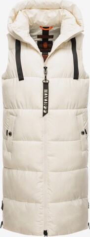 NAVAHOO Bodywarmer in Wit