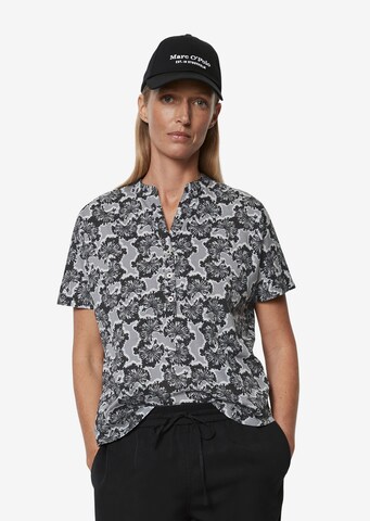 Marc O'Polo Blouse in Grijs: voorkant