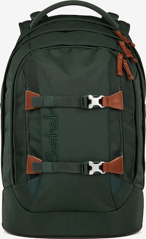 Satch Rucksack in Grün: Vorderseite
