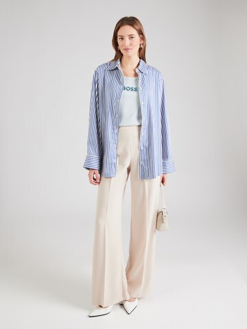 BOSS Top 'Ematite2' in Blue