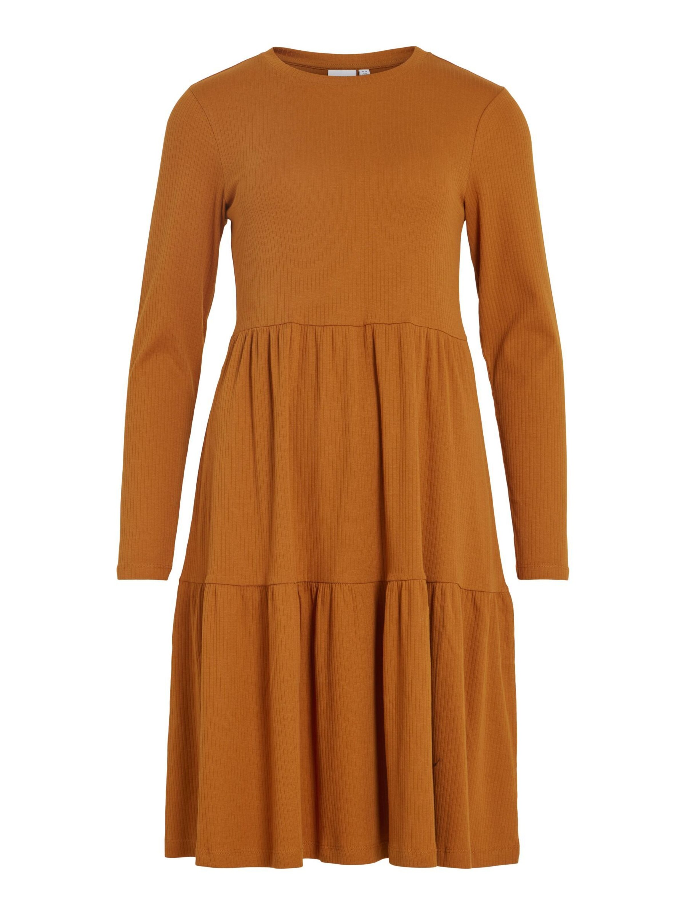 VILA Kjole i brun: forside