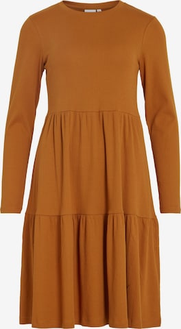 Robe VILA en marron : devant