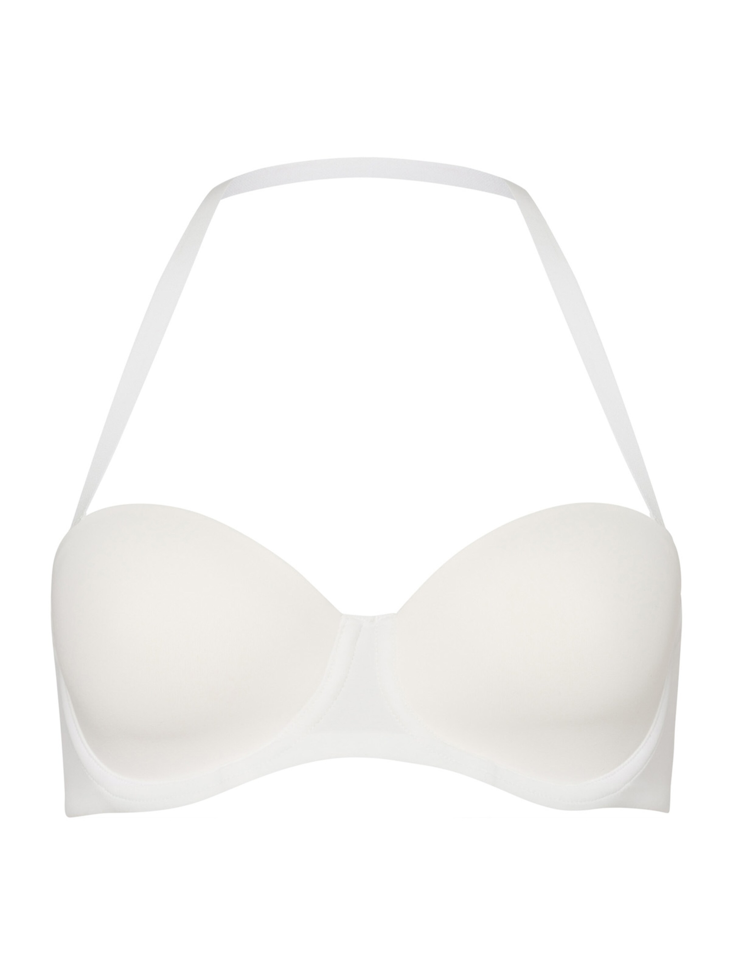 Hanro Schalen-BH ' Allure Bandeau ' in Weiß