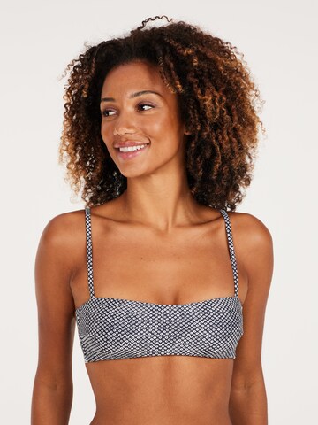 PROTEST Bustier Bikini 'PRTXARA' in Blauw