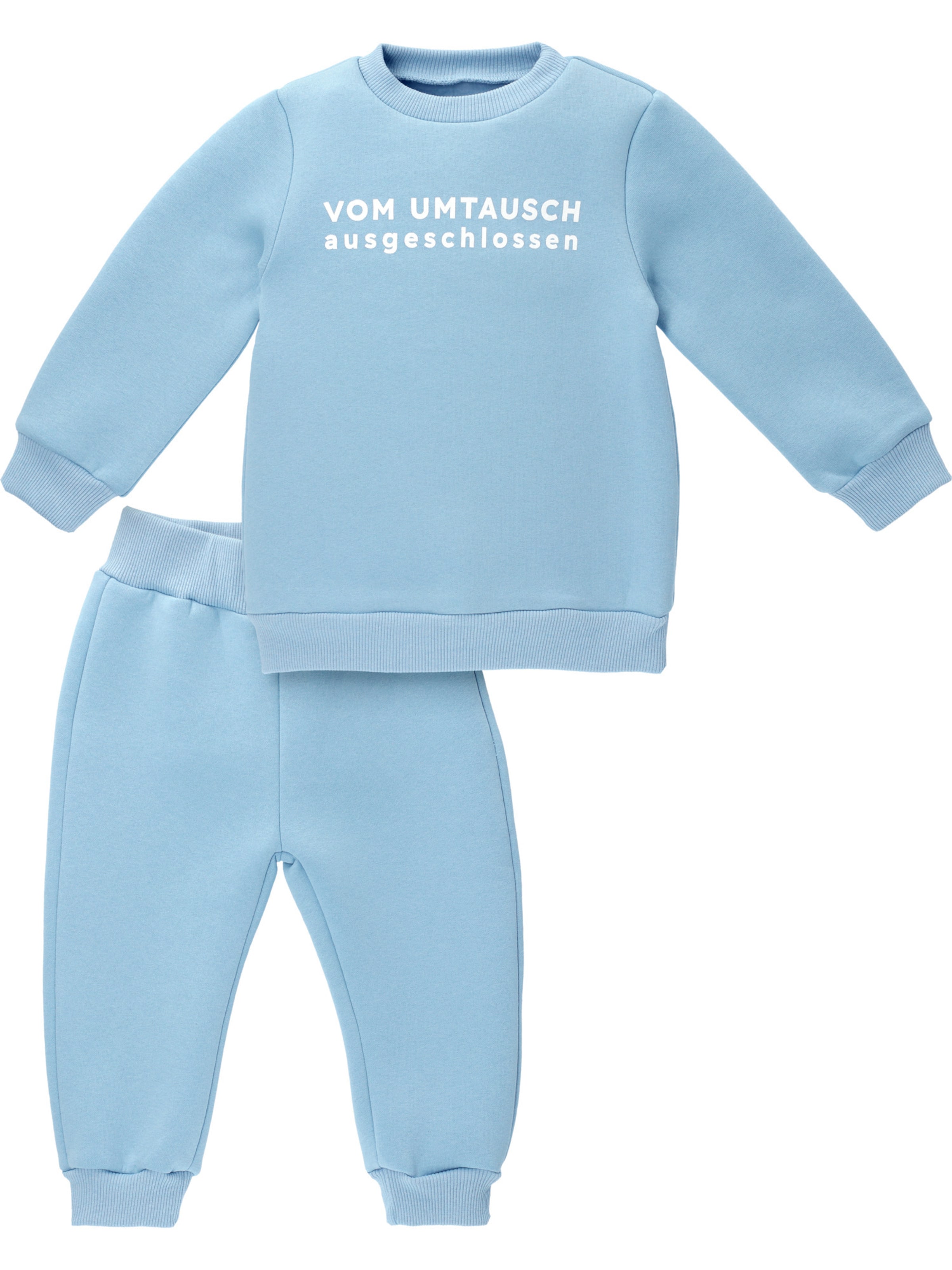 Survêtement Baby Sweets en bleu : devant