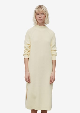 Marc O'Polo DENIM Knitted dress in White: front