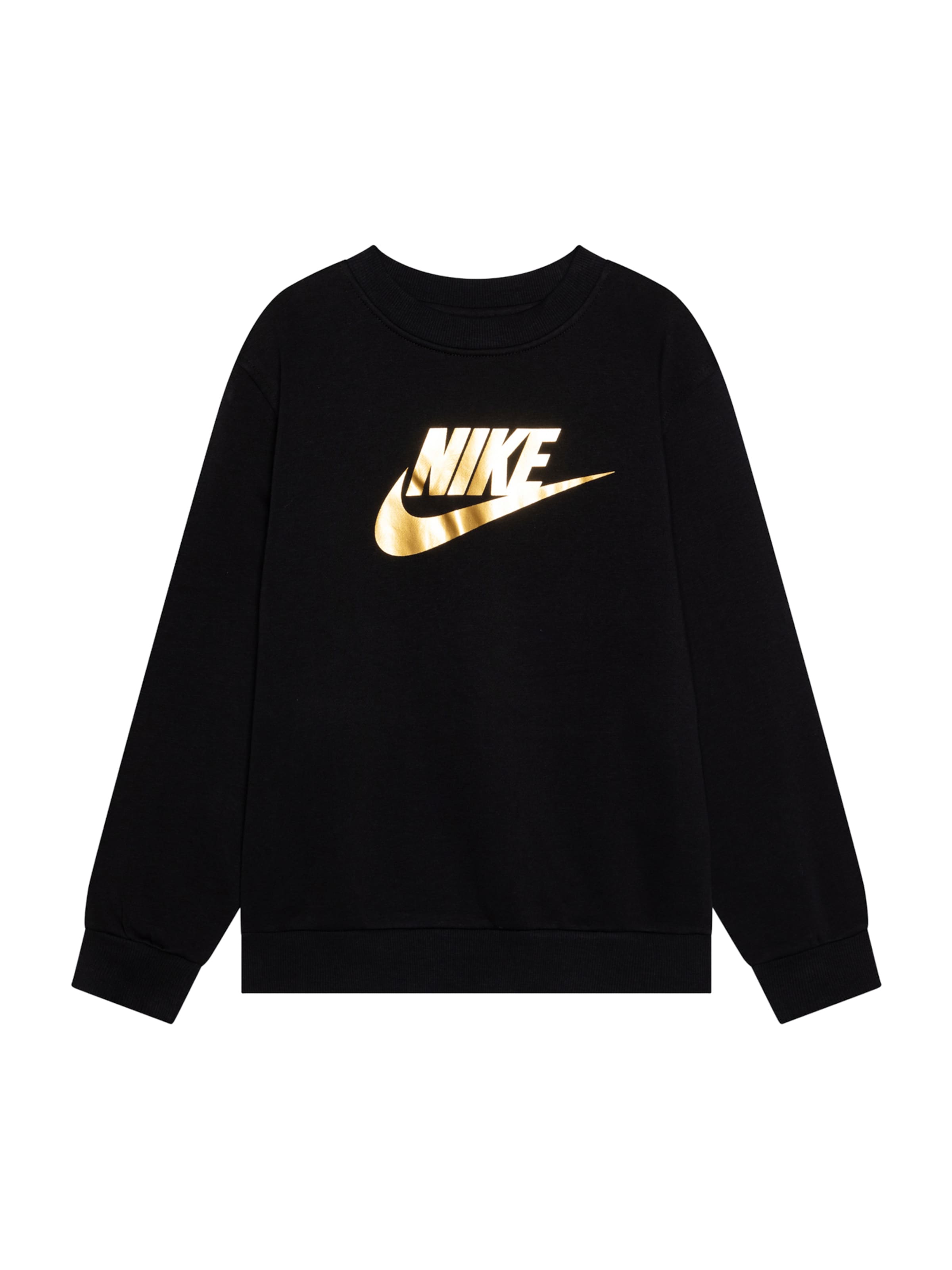 Nike Sportswear Суичър &#x27;CLUB FLC&#x27; в черно: отпред