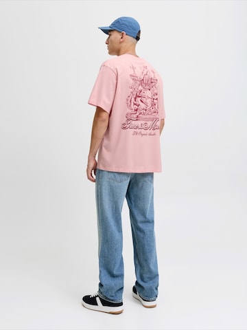 JACK & JONESMajica 'JORWINGED GALLERY' - roza boja: prednji dio