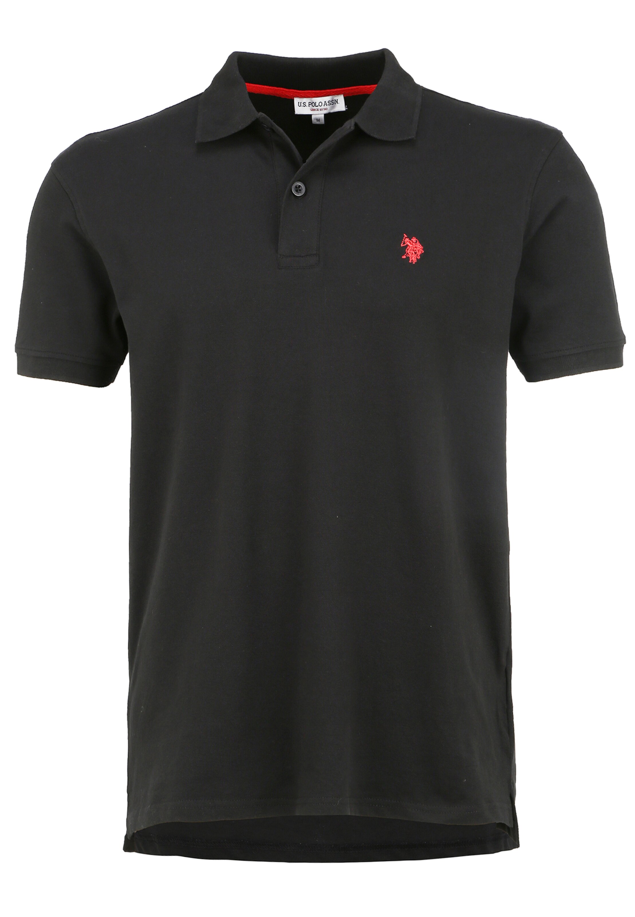 U.S. POLO ASSN. Shirt in Zwart: voorkant