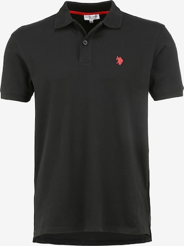 U.S. POLO ASSN. Shirt in Zwart: voorkant