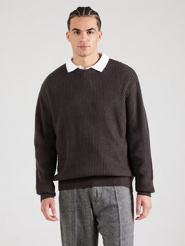 Redefined Rebel Pullover in Grau: Vorderseite