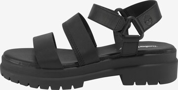 TIMBERLAND Strap Sandals in Black