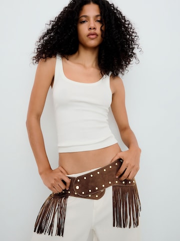 Bershka Pas | rjava barva