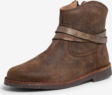 Pisamonas Stiefel in Braun: Vorderseite