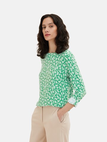 TOM TAILOR Shirt in Groen