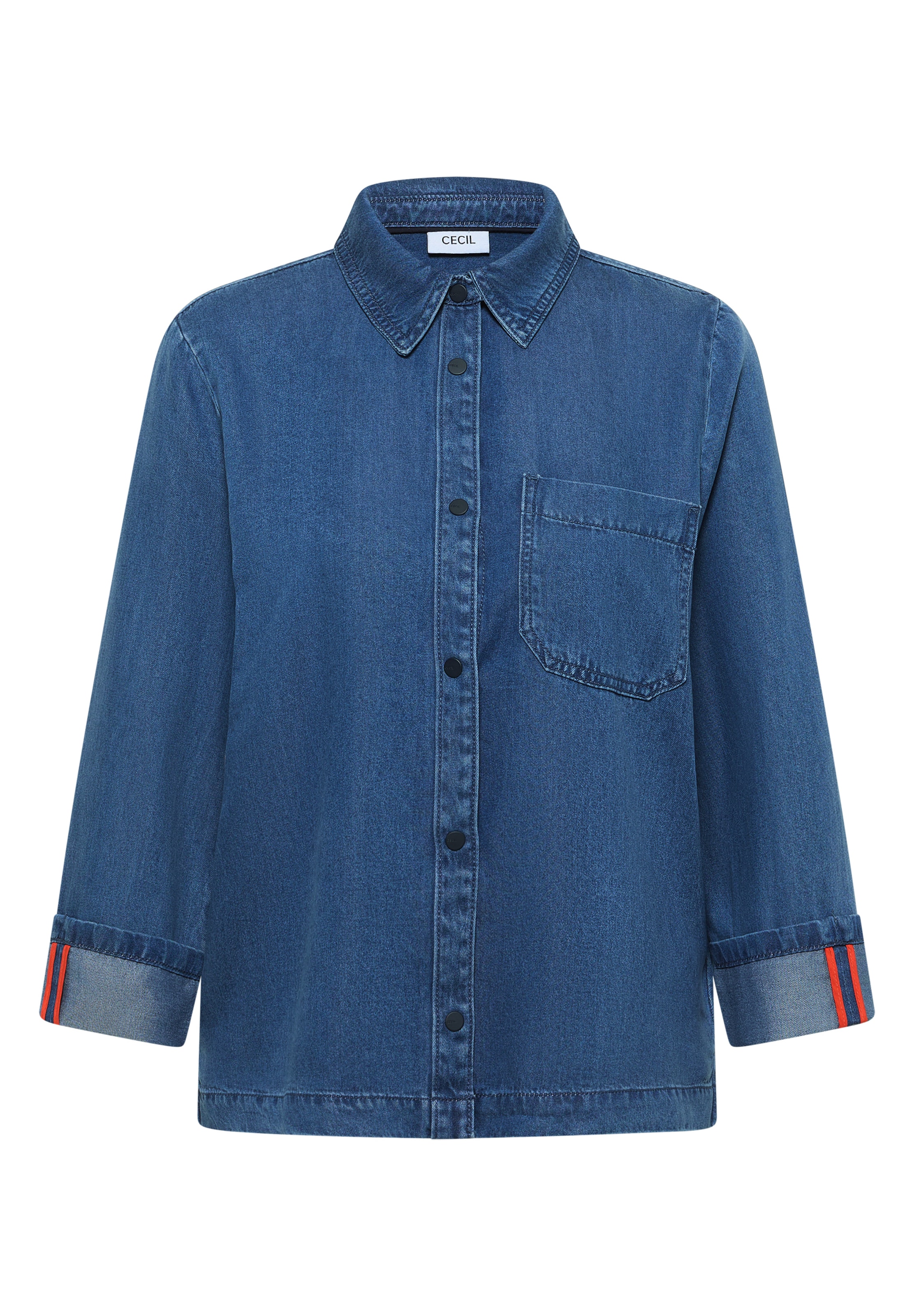 CECIL Blouse in Blue denim, Item view