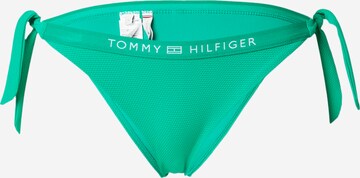 Tommy Hilfiger Underwear Spodní díl plavek – zelená: přední strana