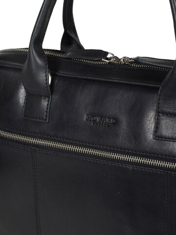 Howard London - Bolsa para portátil 'Laptop Bag Conrad Black' en negro