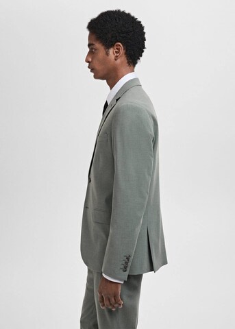 MANGO MAN Regular fit Suit Jacket 'Paris' in Green