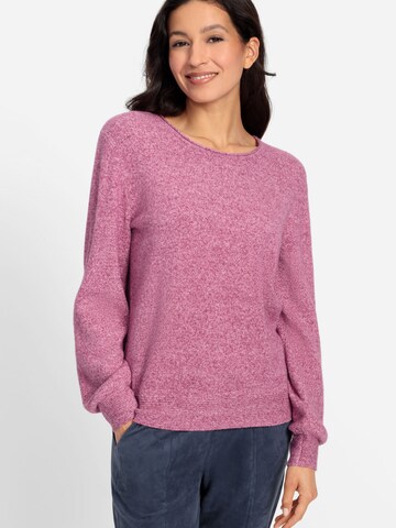 Olsen Pullover in Pink: Vorderseite