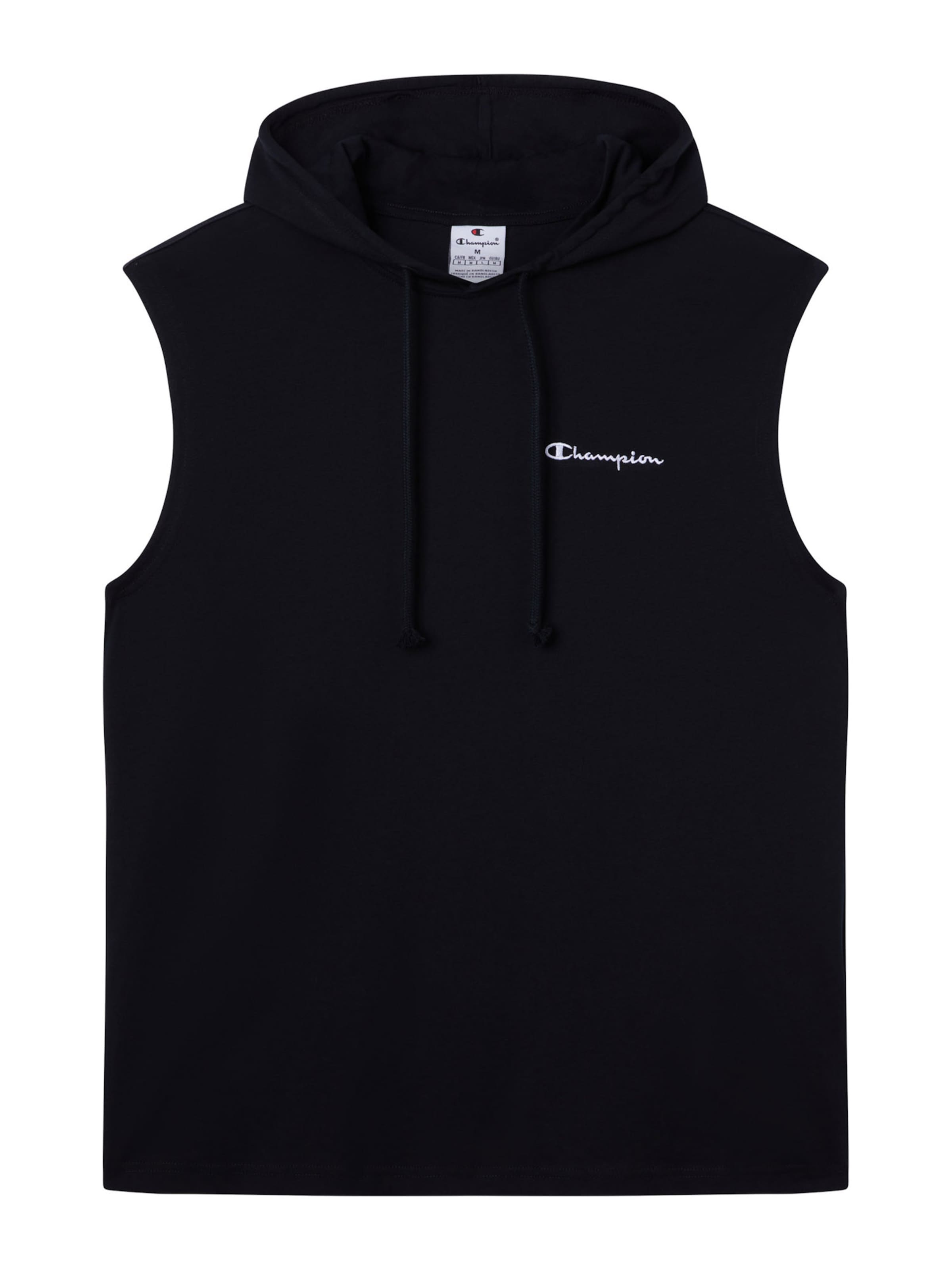 Champion Authentic Athletic Apparel Tričko – černá: přední strana