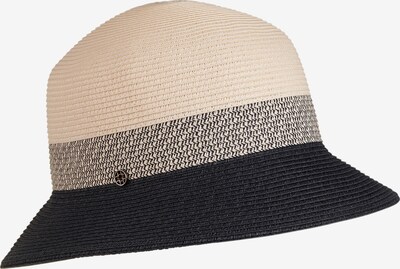 LOEVENICH Kleiner Bucket Hut ' Tropical Fever ' in creme / navy, Produktansicht