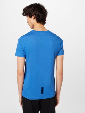 T-Shirt fonctionnel EA7 Emporio Armani en bleu