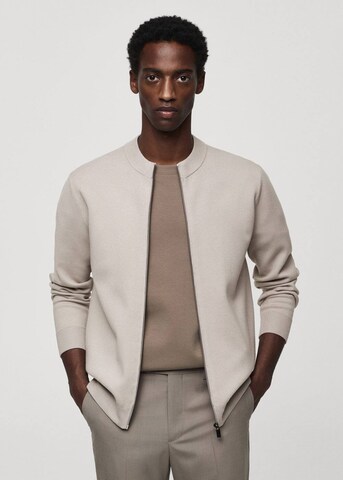 MANGO MAN Between-Season Jacket ' Luxusc' in Grey: front