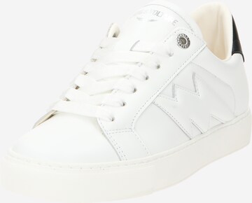 Baskets basses 'LA FLASH' Zadig & Voltaire en blanc : devant