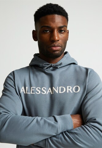 Felpa di Alessandro Zavetti in grigio