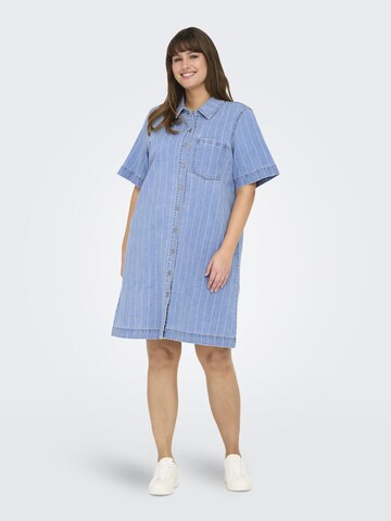 ONLY Carmakoma Shirt Dress 'CARAsta' in Blue: front
