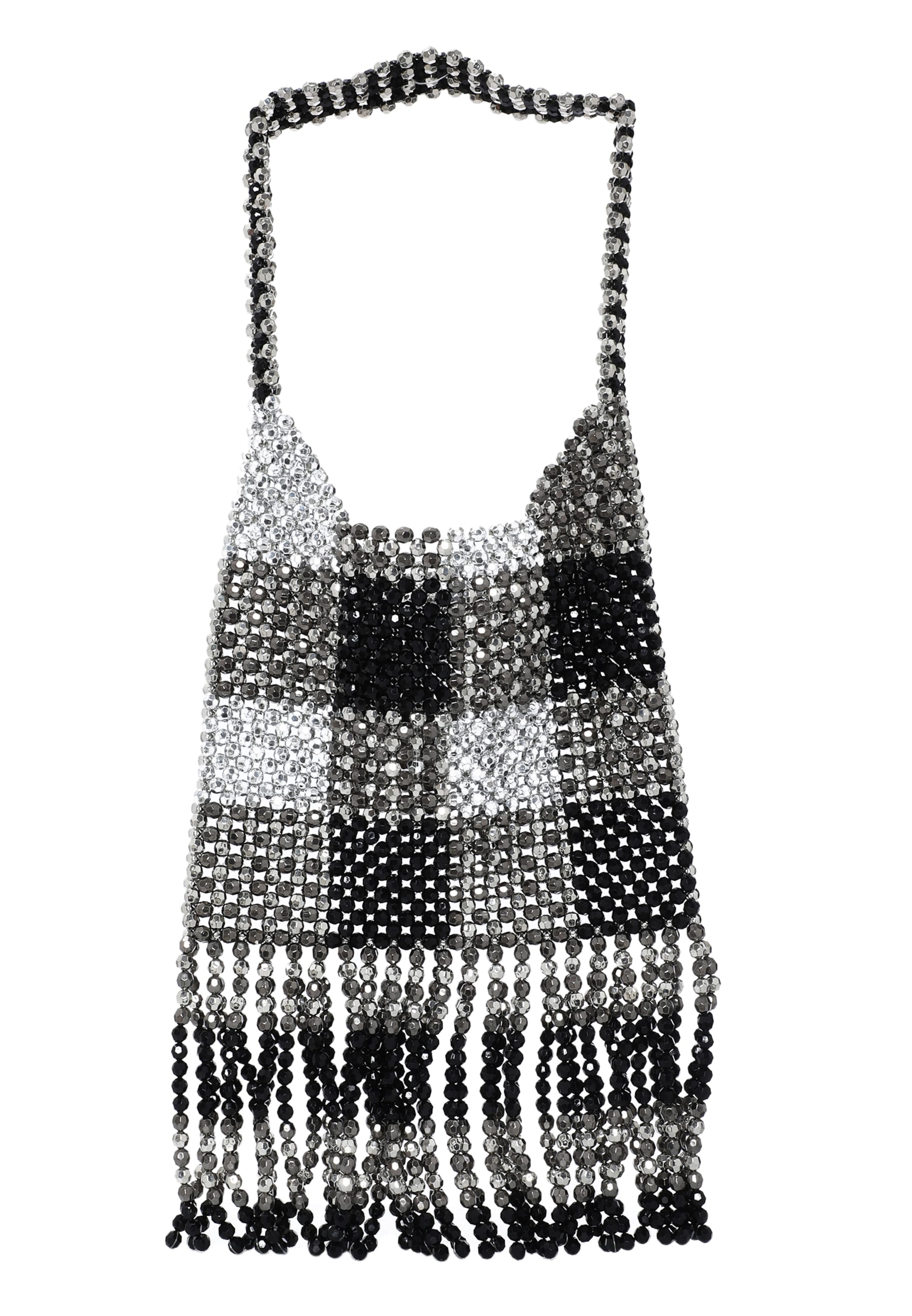 Koosh Handbag in Grey: front