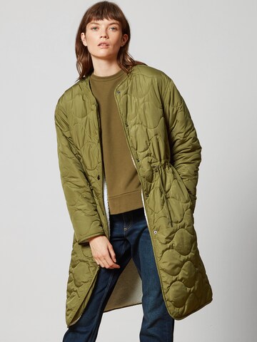 Manteau mi-saison 'Ariana' Aligne en vert